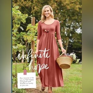 Matilda Jane Country Ride Maxi Dress (Joanna Gaines collection)New with tags(M)